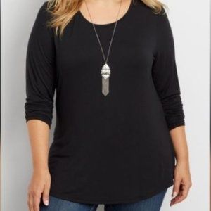 Black Long-Sleeve Shirt